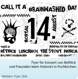 BetNick Flyer Holzwirt